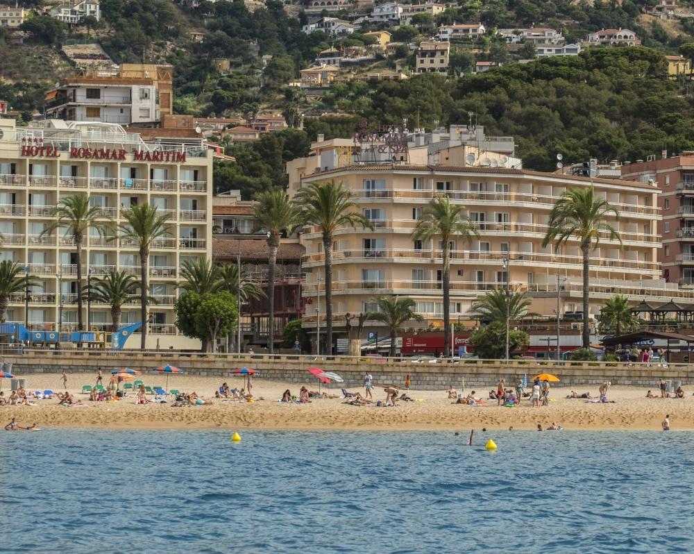 Rosamar Maritim 4* Otel Lloret de Mar Dış mekan fotoğraf