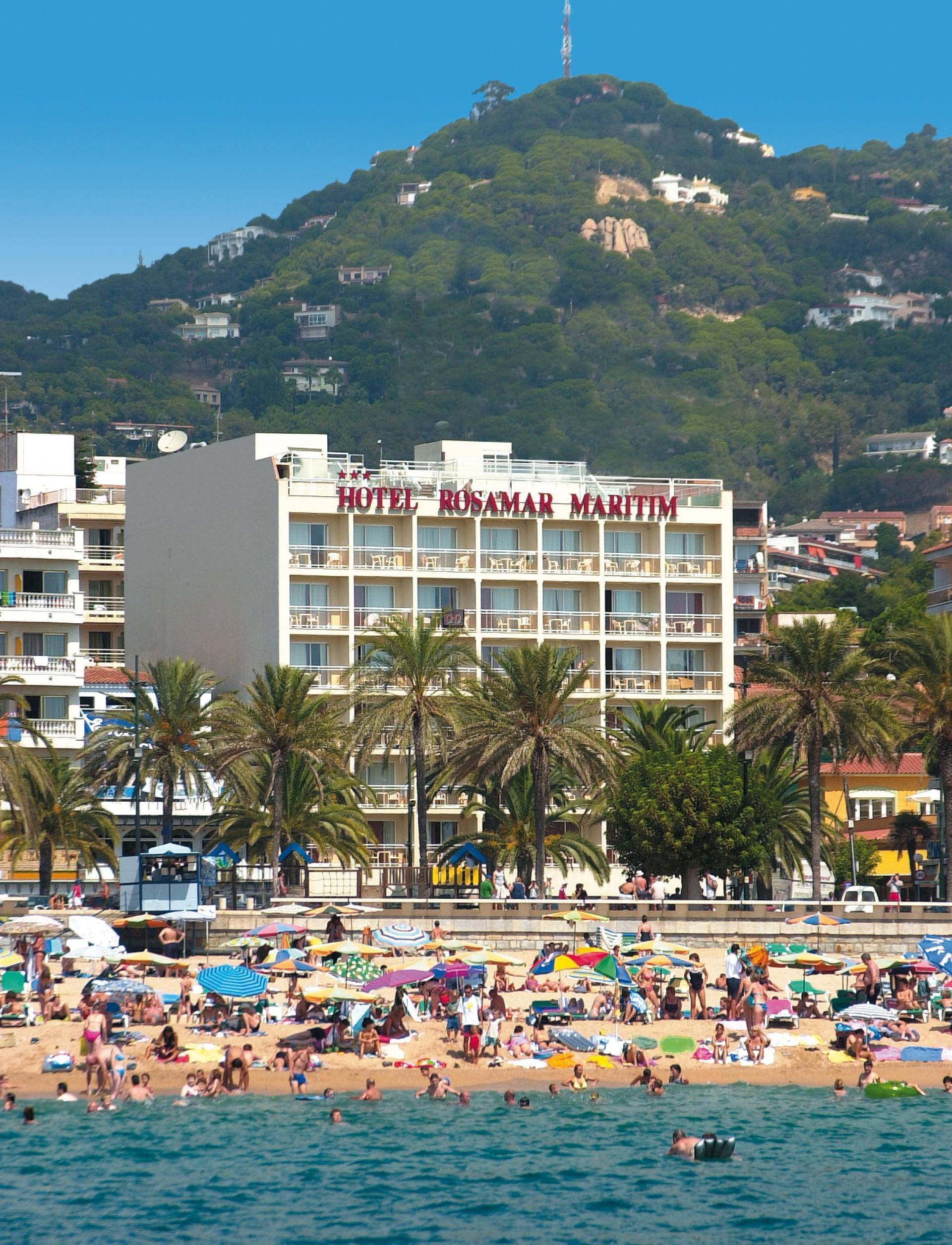 Rosamar Maritim 4* Otel Lloret de Mar Dış mekan fotoğraf